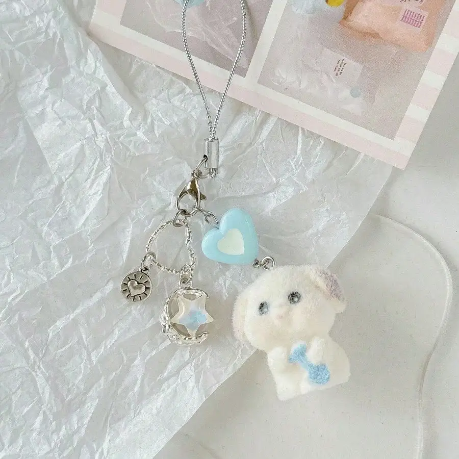 Original Flocking Cute Puppy Mobile Phone Chain Love Pendant Cartoon Small Animal Bag Hanging Doll Keychain Small Gift
Original Flocking Cute Puppy Mobile Phone Chain Love Pendant Cartoon Small Animal Bag Hanging Doll Keychain Small Gift