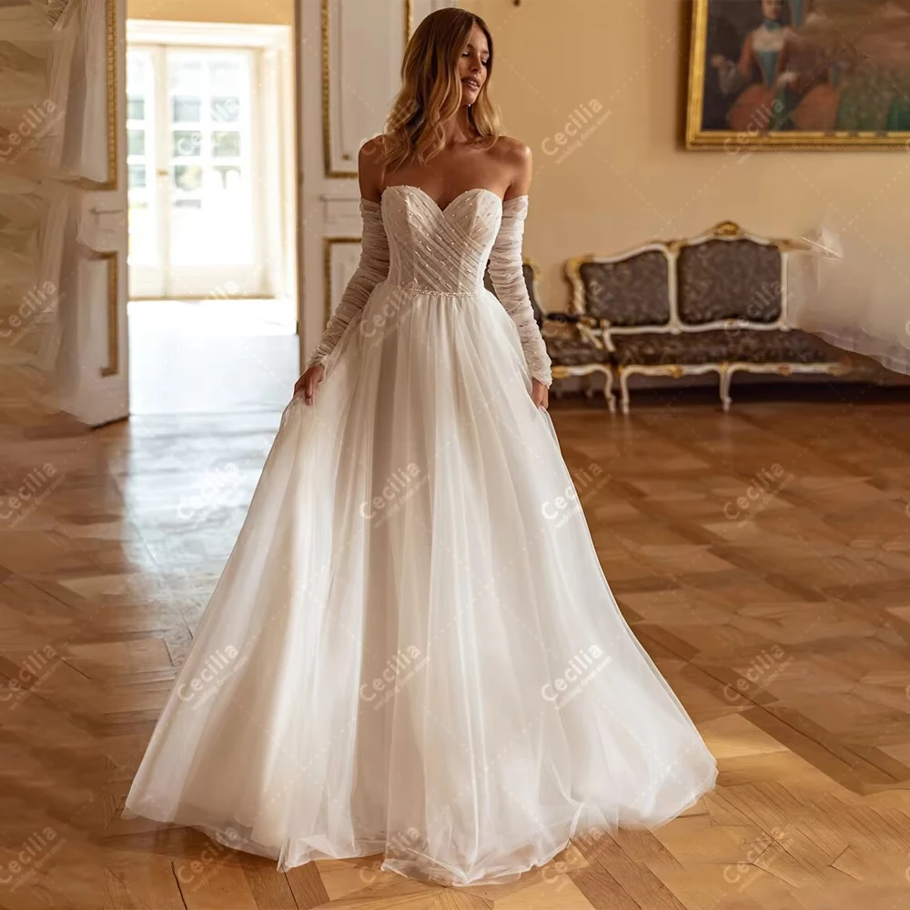 Simple Wedding Dresses A Line Bridal Gowns Tulle Tiered Robes Charming Strapless Backless Fabulous Customized Vestidos De Novia
Simple Wedding Dresses A Line Bridal Gowns Tulle Tiered Robes Charming Strapless Backless Fabulous Customized Vestidos De Novia