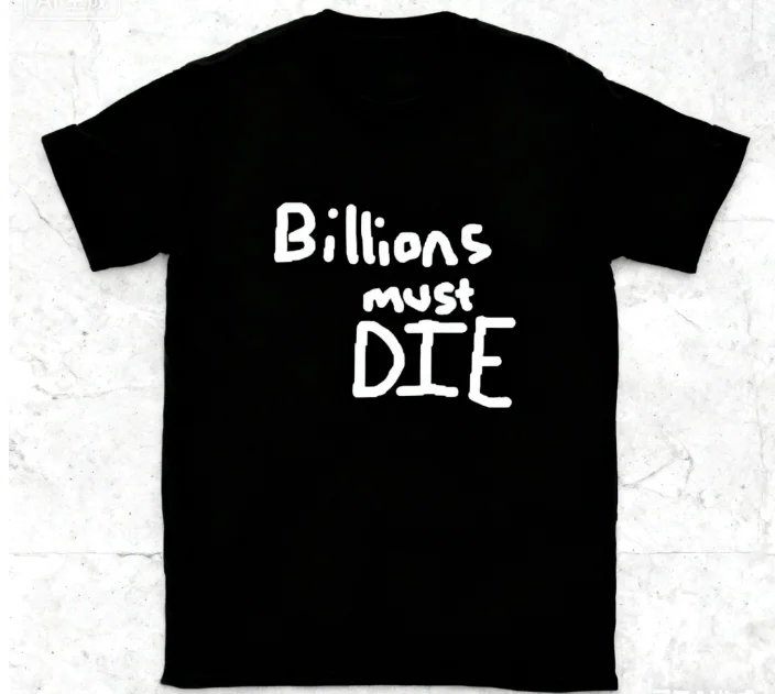 New Billions Must Die Chudjak TShirt Crewneck Vintage Washed Graphic Comfortable Breathable Stretched Slightly Stylish Soft Y2k
New Billions Must Die Chudjak TShirt Crewneck Vintage Washed Graphic Comfortable Breathable Stretched Slightly Stylish Soft Y2k