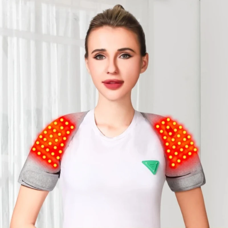 Infrared Therapy Red Light Shoulder Massager with Vibration Heated Relax Pad for Cervical Vertebra Arthritis Back Pain Relief
Infrared Therapy Red Light Shoulder Massager with Vibration Heated Relax Pad for Cervical Vertebra Arthritis Back Pain Relief