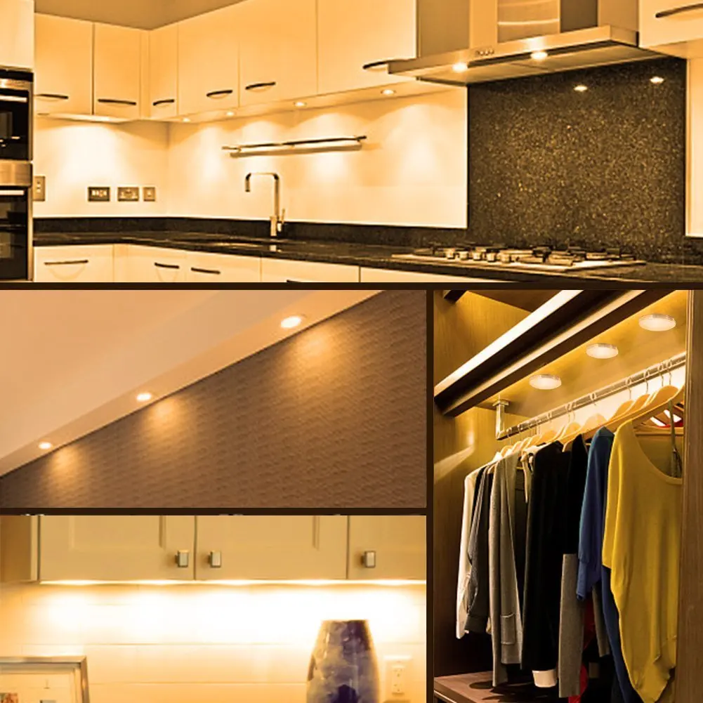 LED Night Light Round Lamp DC 12V Under Cabinet Closet Push Stick On Lamp Home Kitchen Bedroom Automobile Use
LED Night Light Round Lamp DC 12V Under Cabinet Closet Push Stick On Lamp Home Kitchen Bedroom Automobile Use