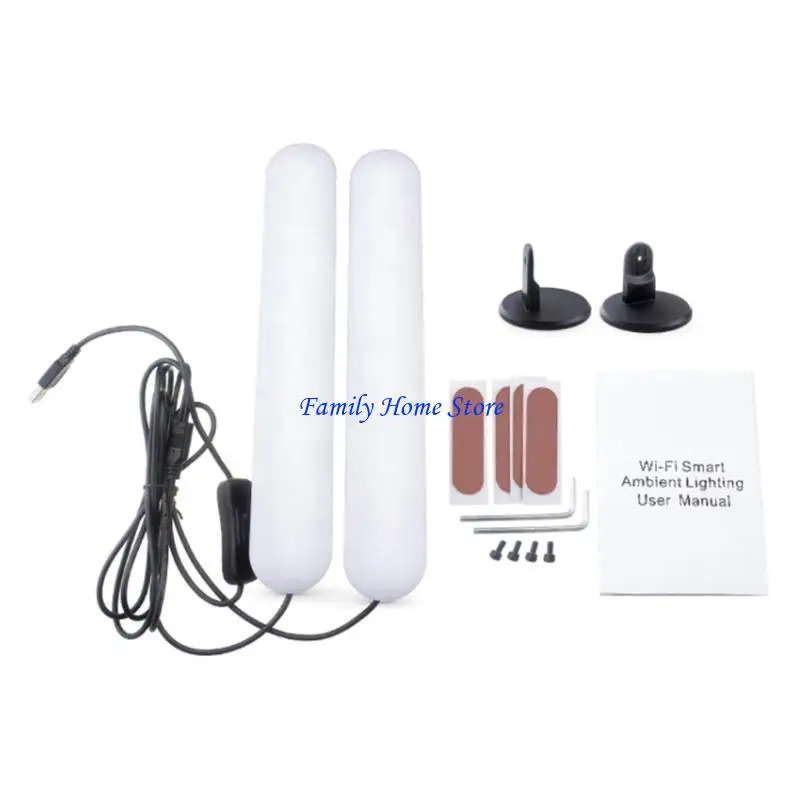 P0UF RGB Room Lamp LED Dimmable WiFi for Parties Watching Movies Relaxing for Smart
P0UF RGB Room Lamp LED Dimmable WiFi for Parties Watching Movies Relaxing for Smart