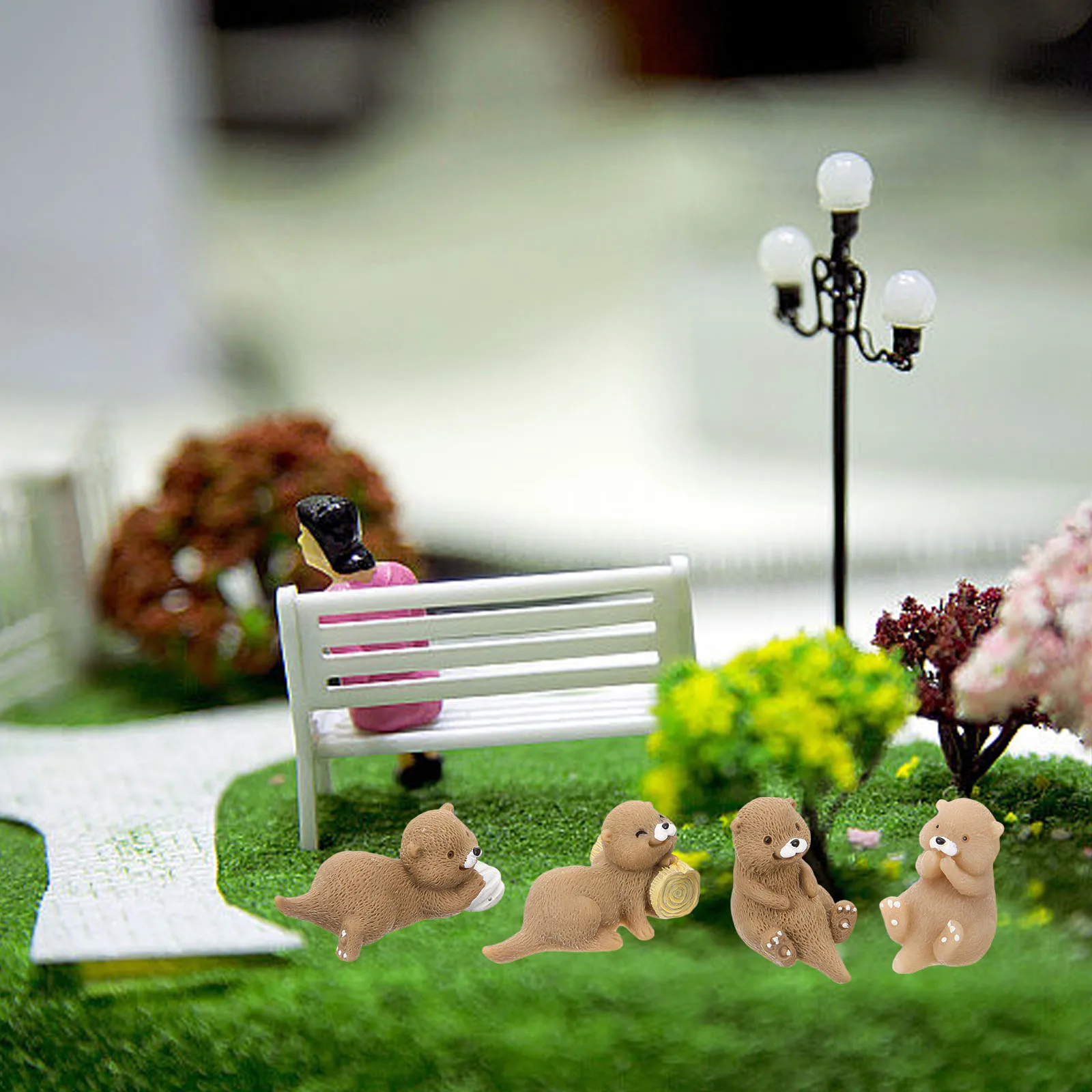 8pcs Decor Otters Statue Decor Mini Figurines Succulent Accessories Desk Bookshelf Garden Supplies
8pcs Decor Otters Statue Decor Mini Figurines Succulent Accessories Desk Bookshelf Garden Supplies