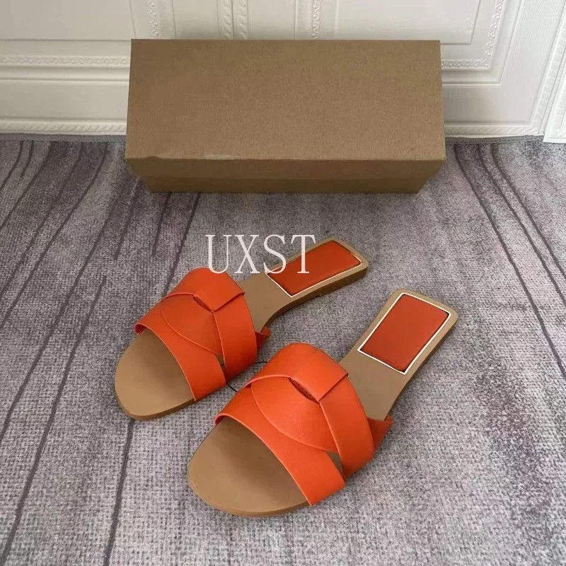 New Round Headed Blue Denim Flat Slippers for Women's Casual Fashion Versatile for Outdoor Wear Beach Sandals
New Round Headed Blue Denim Flat Slippers for Women's Casual Fashion Versatile for Outdoor Wear Beach Sandals