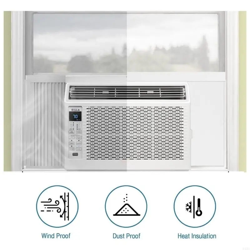 D5BE Pack Of 2 Window Air Conditioner Padding Sets With Barrier Strips And Tape
D5BE Pack Of 2 Window Air Conditioner Padding Sets With Barrier Strips And Tape