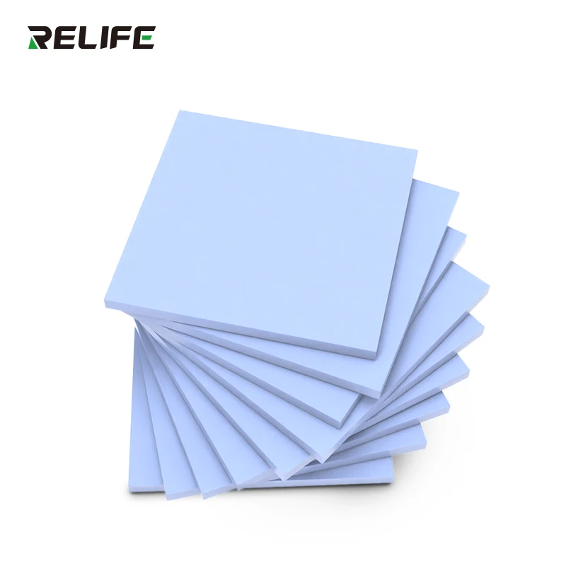 Relife RL-098 Good Plasticity Soft And Shockproof Excellent Adhesion Insulating Thermal Silicone Sheet For Components And Chips
Relife RL-098 Good Plasticity Soft And Shockproof Excellent Adhesion Insulating Thermal Silicone Sheet For Components And Chips