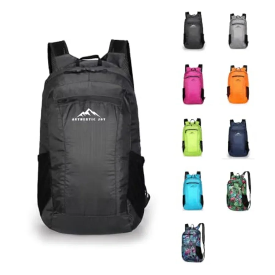 Authentic Joy 20L Water Resistant Lightweight Hiking Daypack, Packable Backpack, Multiple Colors
Authentic Joy 20L Water Resistant Lightweight Hiking Daypack, Packable Backpack, Multiple Colors
