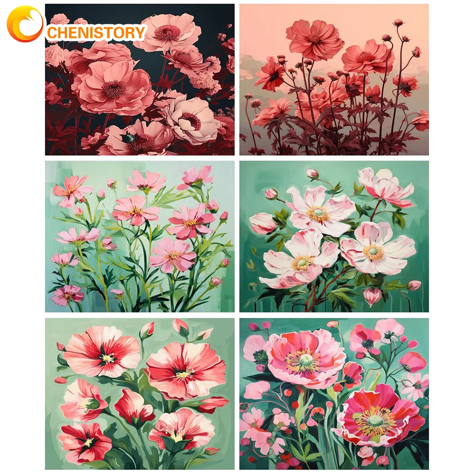 PhotoCustom Diy Frame Painting By Numbers Flower For Adults Kits DIY HandPainted Oil Painting Picture Home Wall Decor Gift Set
PhotoCustom Diy Frame Painting By Numbers Flower For Adults Kits DIY HandPainted Oil Painting Picture Home Wall Decor Gift Set