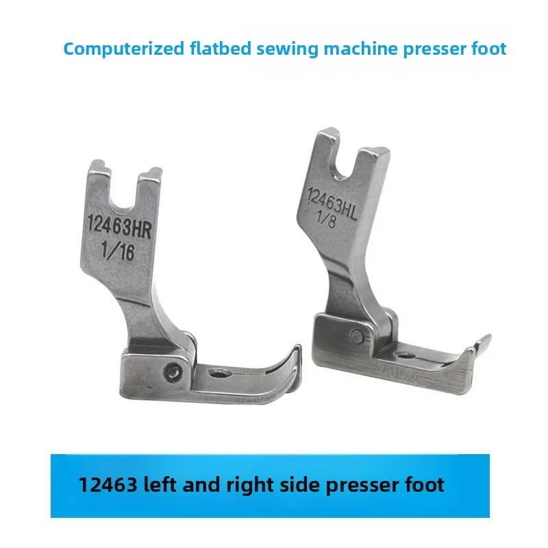All Steel Edge Guide Presser Foot Left Right Fixed Seam Allowance Trimming Foot Industrial Lockstitch Sewing Machine Accessories
All Steel Edge Guide Presser Foot Left Right Fixed Seam Allowance Trimming Foot Industrial Lockstitch Sewing Machine Accessories