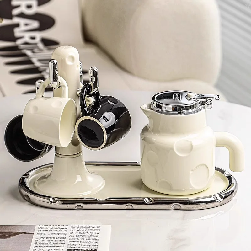 ZML teapot tea household set ceramic cup kettle water cup set
ZML teapot tea household set ceramic cup kettle water cup set