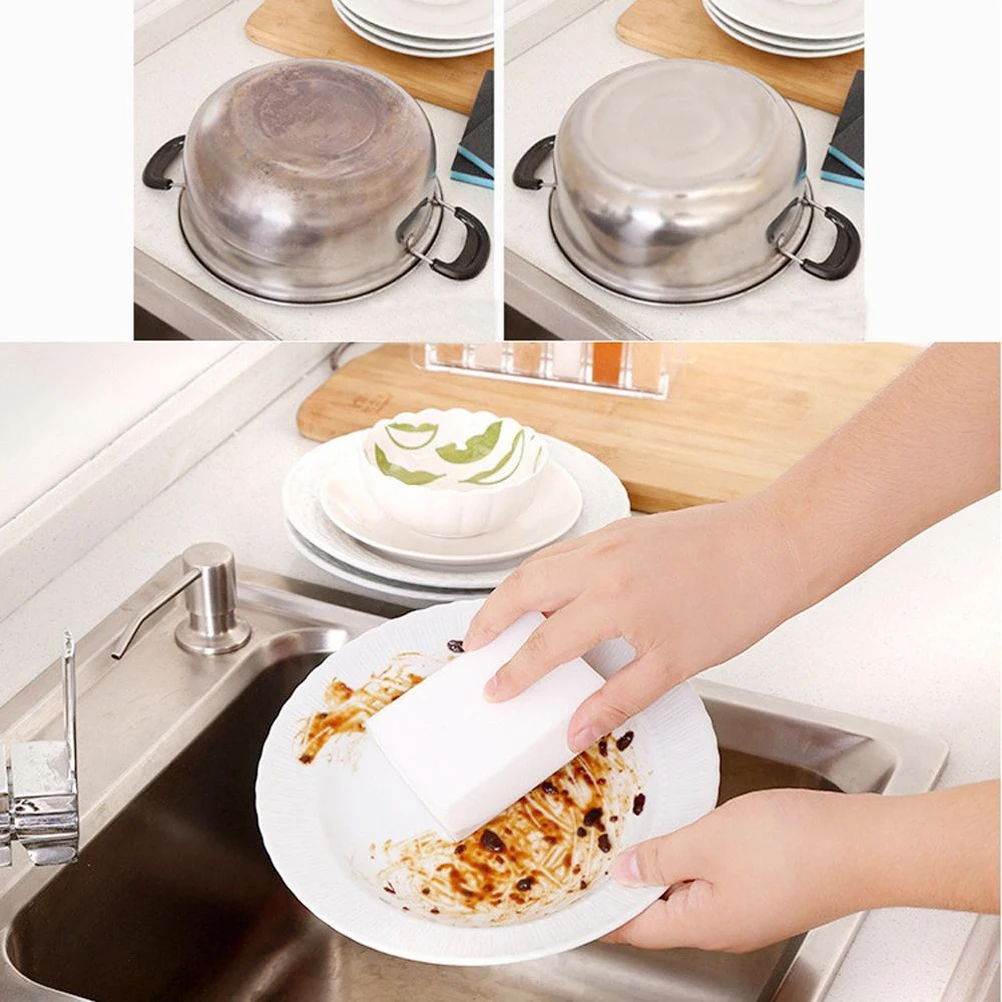 8pcs White 10X6X2Cm Nano Cleaning High Density Durable Sponge Eraser For Kitchen Car Glass Furniture Strong Detergency Wash
8pcs White 10X6X2Cm Nano Cleaning High Density Durable Sponge Eraser For Kitchen Car Glass Furniture Strong Detergency Wash