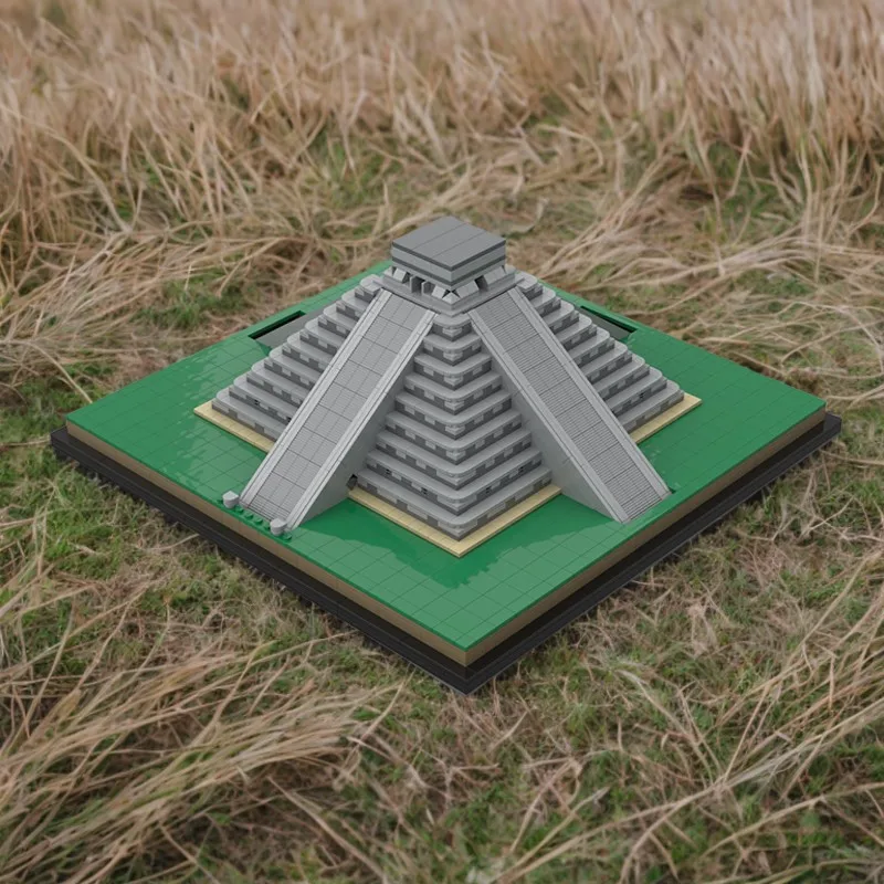 2162-Piece Mayan Pyramid Set, Recreate Chichen Itza's Temple of Kukulcan building blocks
2162-Piece Mayan Pyramid Set, Recreate Chichen Itza's Temple of Kukulcan building blocks