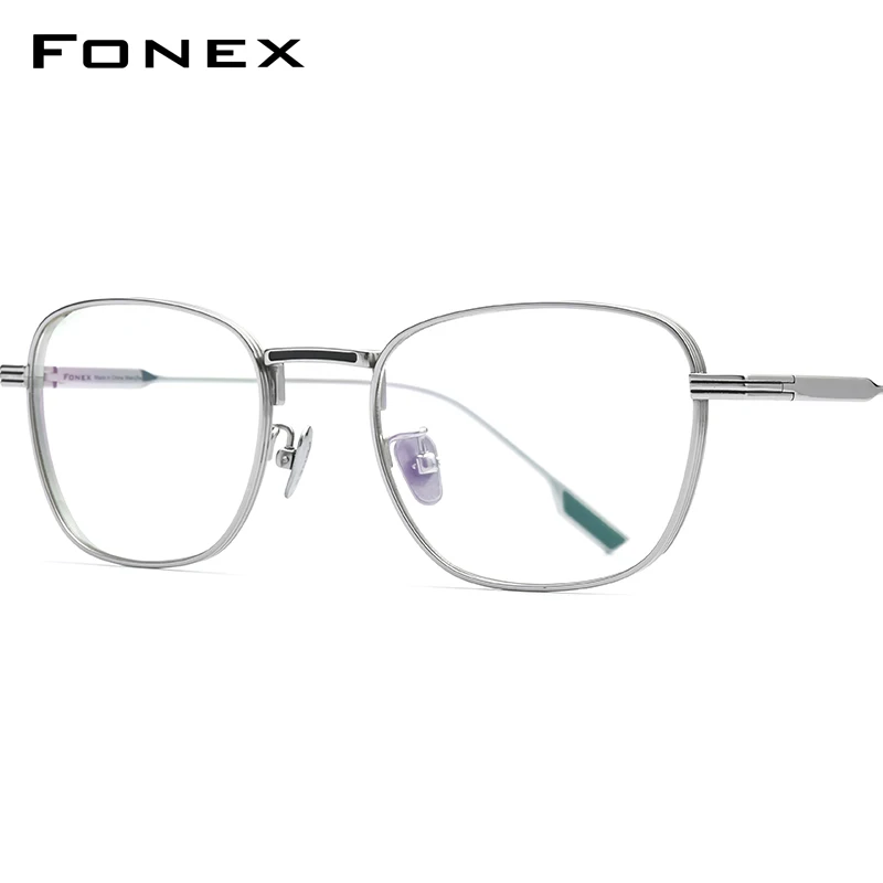 FONEX Титановая оправа для очков , женские винтажные очки кошачий глаз, оправа для очков для мужчин, новинка 2021 года, титановые очки 8517-1
FONEX Титановая оправа для очков , женские винтажные очки кошачий глаз, оправа для очков для мужчин, новинка 2021 года, титановые очки 8517-1