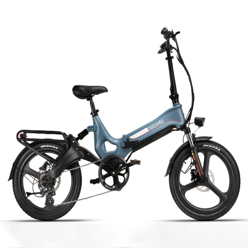 Электровелосипед MIHOGO RX2.4 20" складной, с двигателем 750 Вт, съемной батареей 48В 12.8Ач, запас хода до 40 миль, максимальная скорость 23 миль/ч
Электровелосипед MIHOGO RX2.4 20" складной, с двигателем 750 Вт, съемной батареей 48В 12.8Ач, запас хода до 40 миль, максимальная скорость 23 миль/ч