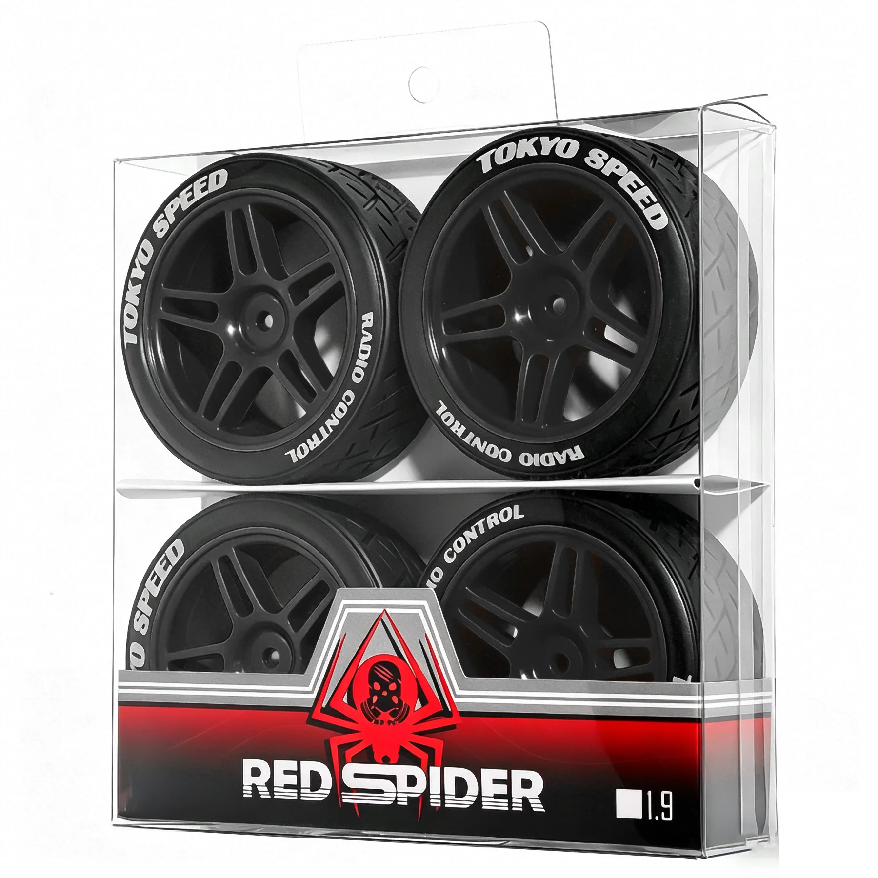 RED SPIDER 4Pcs 1/10 RC On-Road Wheel Tires 2.56" OD 12mm Hex for Wltoys 144001 144010 124019 Fit 1/10 1/12 1/14 RC Car Tamiya
RED SPIDER 4Pcs 1/10 RC On-Road Wheel Tires 2.56" OD 12mm Hex for Wltoys 144001 144010 124019 Fit 1/10 1/12 1/14 RC Car Tamiya