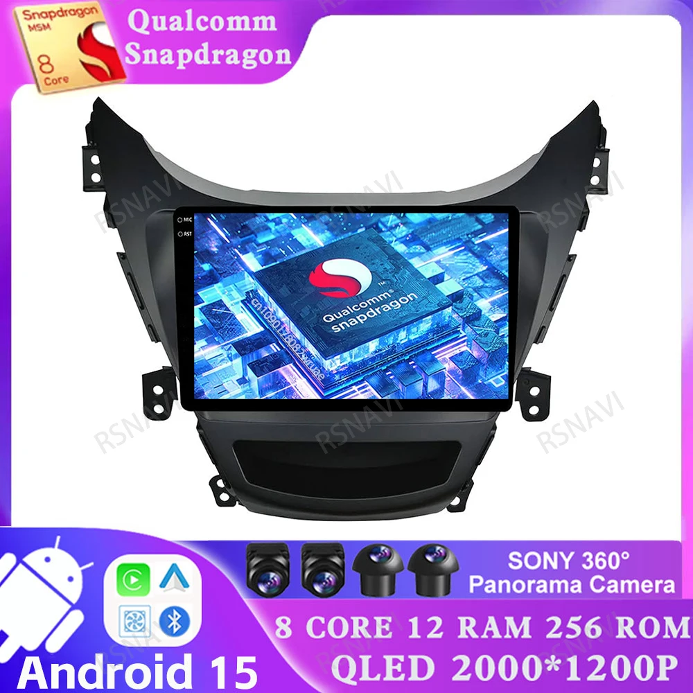 Android 15 for Hyundai Elantra Avante I35 2011-2016 5G WIFI Car Radio DSP Viedo Player GPS Head Unit Autoradio BT 4G LTE Stereo
Android 15 for Hyundai Elantra Avante I35 2011-2016 5G WIFI Car Radio DSP Viedo Player GPS Head Unit Autoradio BT 4G LTE Stereo
