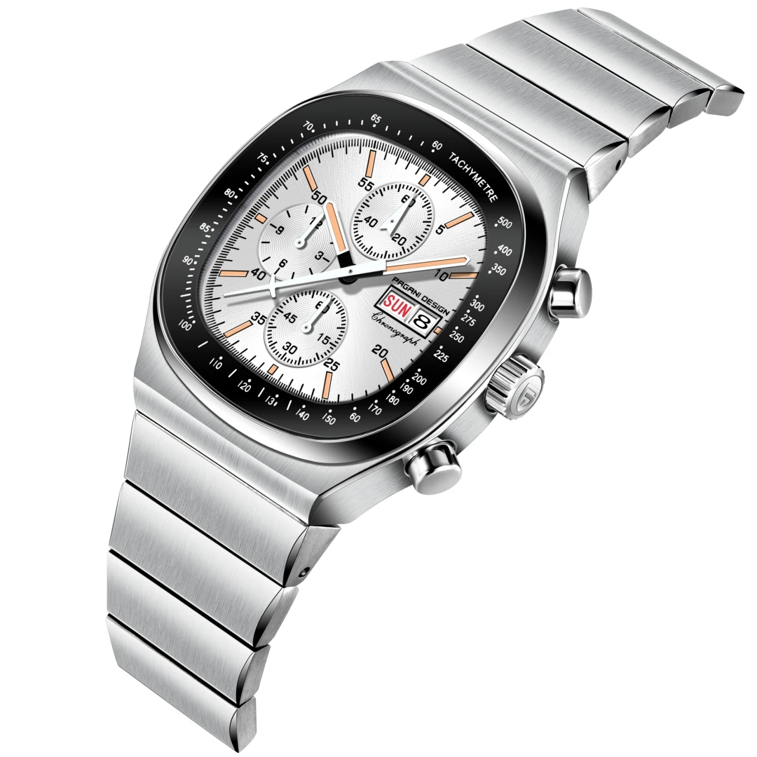 PAGANI DESIGN Men's Chronograph Watch Japan Miyota OS00 Movement Speed Tester Sapphire Waterproof Quartz Watch Reloj Hombre
PAGANI DESIGN Men's Chronograph Watch Japan Miyota OS00 Movement Speed Tester Sapphire Waterproof Quartz Watch Reloj Hombre