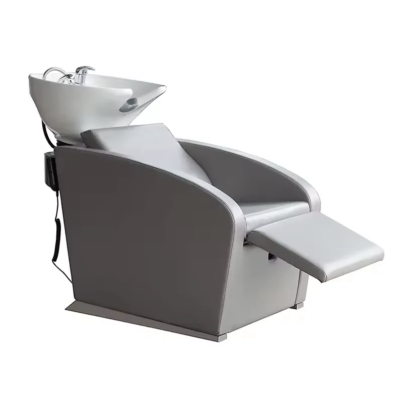Comfortable PU Shampoo Bed Chairs Special for Barbershop Hair Salon Sitting Semi-lying Shampoo Chair Spa Equipment
Comfortable PU Shampoo Bed Chairs Special for Barbershop Hair Salon Sitting Semi-lying Shampoo Chair Spa Equipment