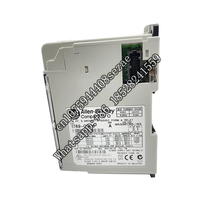 Оригинальный электрический PLC Rockwelll AB 1769-OW16 1769OW1 6 горячая распродажа
Оригинальный электрический PLC Rockwelll AB 1769-OW16 1769OW1 6 горячая распродажа