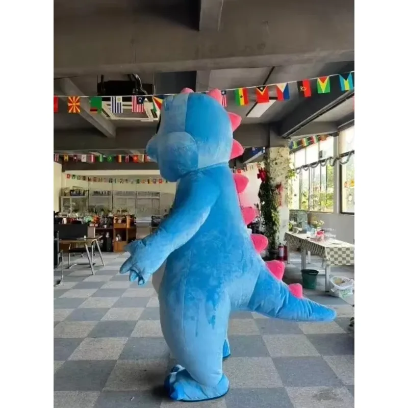 2m/2.6m Inflatable Blue Dragon Adult Mascot Costume Cartoon Dinosaur Role Playing Movie Character Blue Dragon Costume No Battery
2m/2.6m Inflatable Blue Dragon Adult Mascot Costume Cartoon Dinosaur Role Playing Movie Character Blue Dragon Costume No Battery