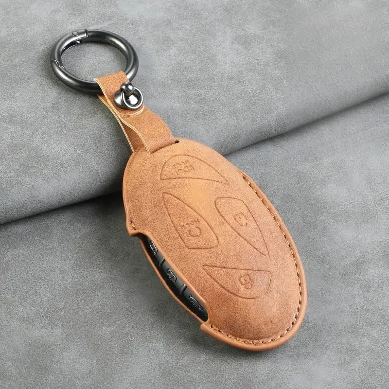 Leather Car Key Case Cover Holder Keychain Shell for Hyundai Grandeur GN7 Kona EV Ioniq 6 Ioniq 5 7 Button 2023 Key Cover Case
Leather Car Key Case Cover Holder Keychain Shell for Hyundai Grandeur GN7 Kona EV Ioniq 6 Ioniq 5 7 Button 2023 Key Cover Case