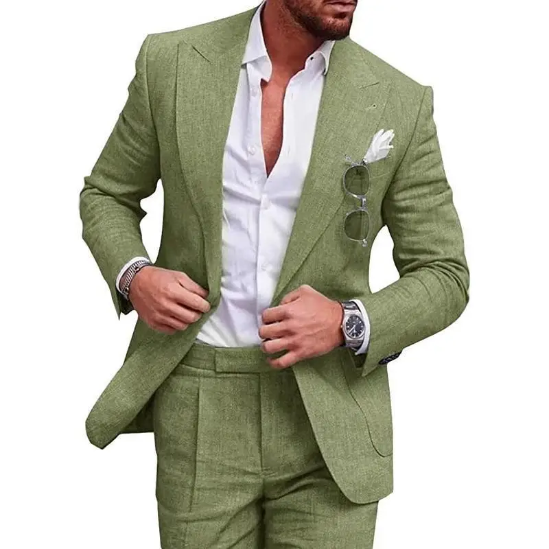 Digital Print Suit Set Men's Special Wide Fit Two Slit Suits Autumn Season Fashion No Brand Registered Trademark
Digital Print Suit Set Men's Special Wide Fit Two Slit Suits Autumn Season Fashion No Brand Registered Trademark