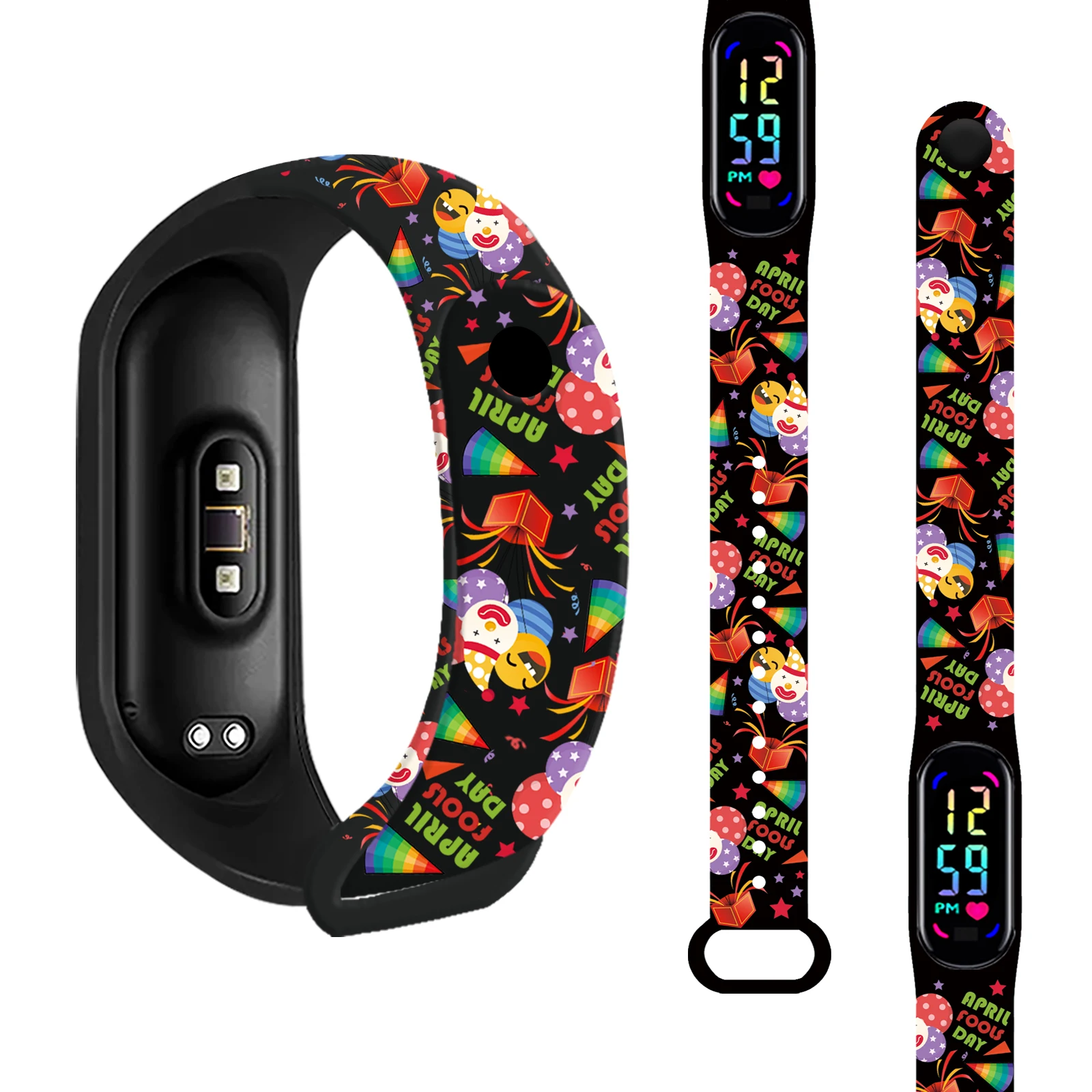 April Fools' Day Series Printed Wristband for Xiaomi Band 7 6 5 Wrist Straps Replaceable Bracelet for Mi Band 4 3 Watchbands
April Fools' Day Series Printed Wristband for Xiaomi Band 7 6 5 Wrist Straps Replaceable Bracelet for Mi Band 4 3 Watchbands