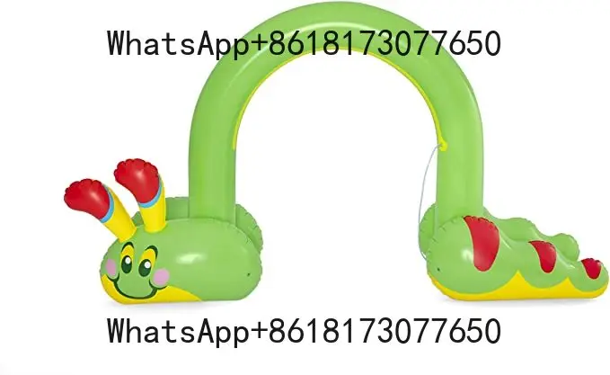 Giant Inflatable Caterpillar Flamingo Sprinkler Arch Dust and Rust Covered Children's Sprinkler Arch Toy
Giant Inflatable Caterpillar Flamingo Sprinkler Arch Dust and Rust Covered Children's Sprinkler Arch Toy