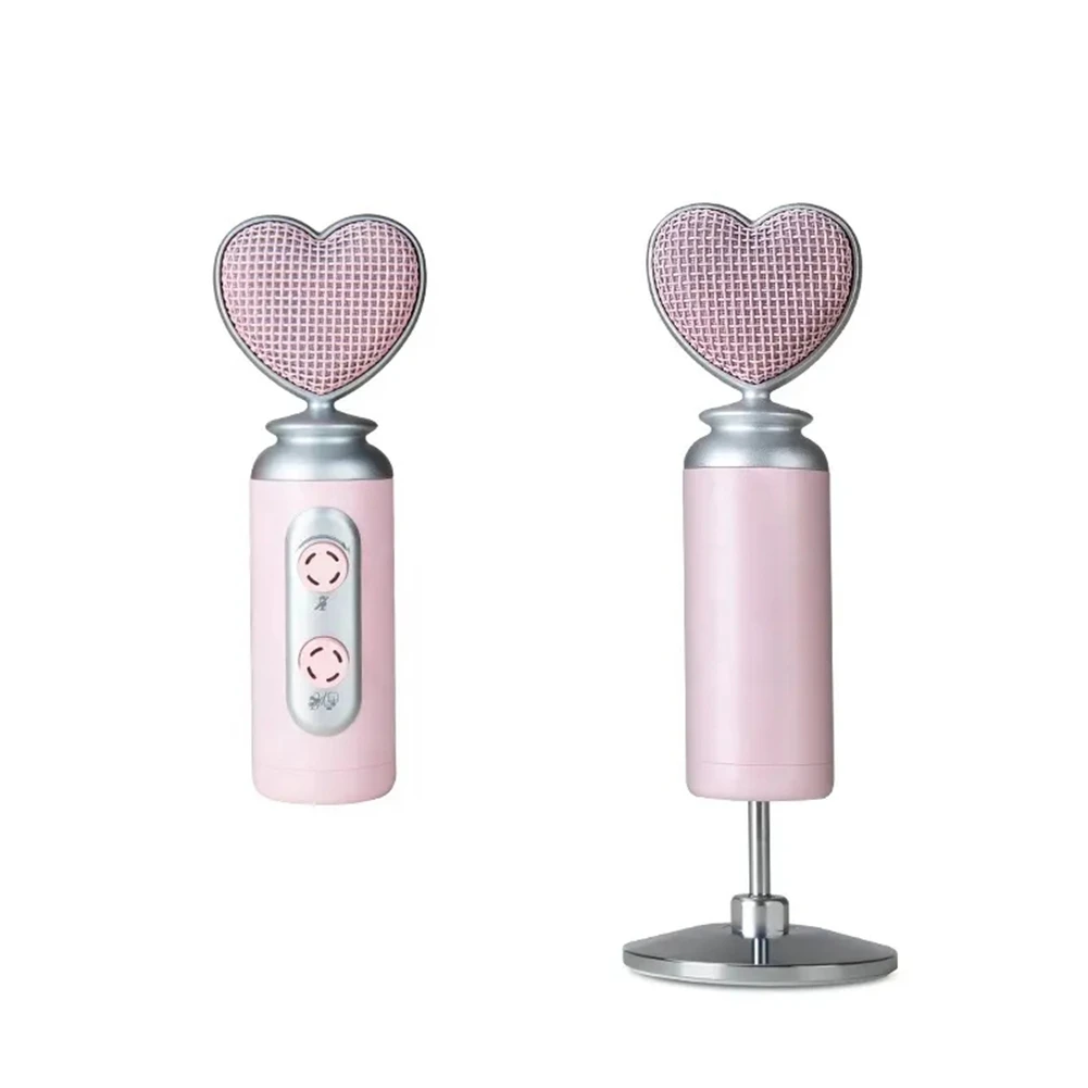 T36C Professional USB Noise Reduction Condenser Microphone for Mobile Phone PC Computer Live Streaming Pink
T36C Professional USB Noise Reduction Condenser Microphone for Mobile Phone PC Computer Live Streaming Pink