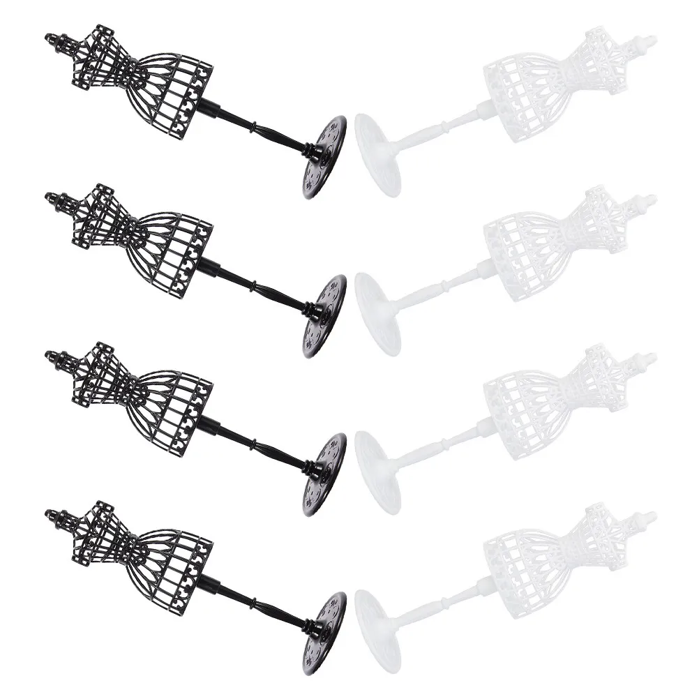 8Pcs Miniature Dress Forms Plastic Mannequin Clothes Display Stand for Dollhouse Accessories Dress Clothing Support Display
8Pcs Miniature Dress Forms Plastic Mannequin Clothes Display Stand for Dollhouse Accessories Dress Clothing Support Display