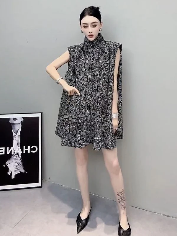 plus Size 300 Pounds Sister European Style Retro Sleeveless Dress Women Summer Loose High End Casual Short Skirt A-Line Skirt
plus Size 300 Pounds Sister European Style Retro Sleeveless Dress Women Summer Loose High End Casual Short Skirt A-Line Skirt