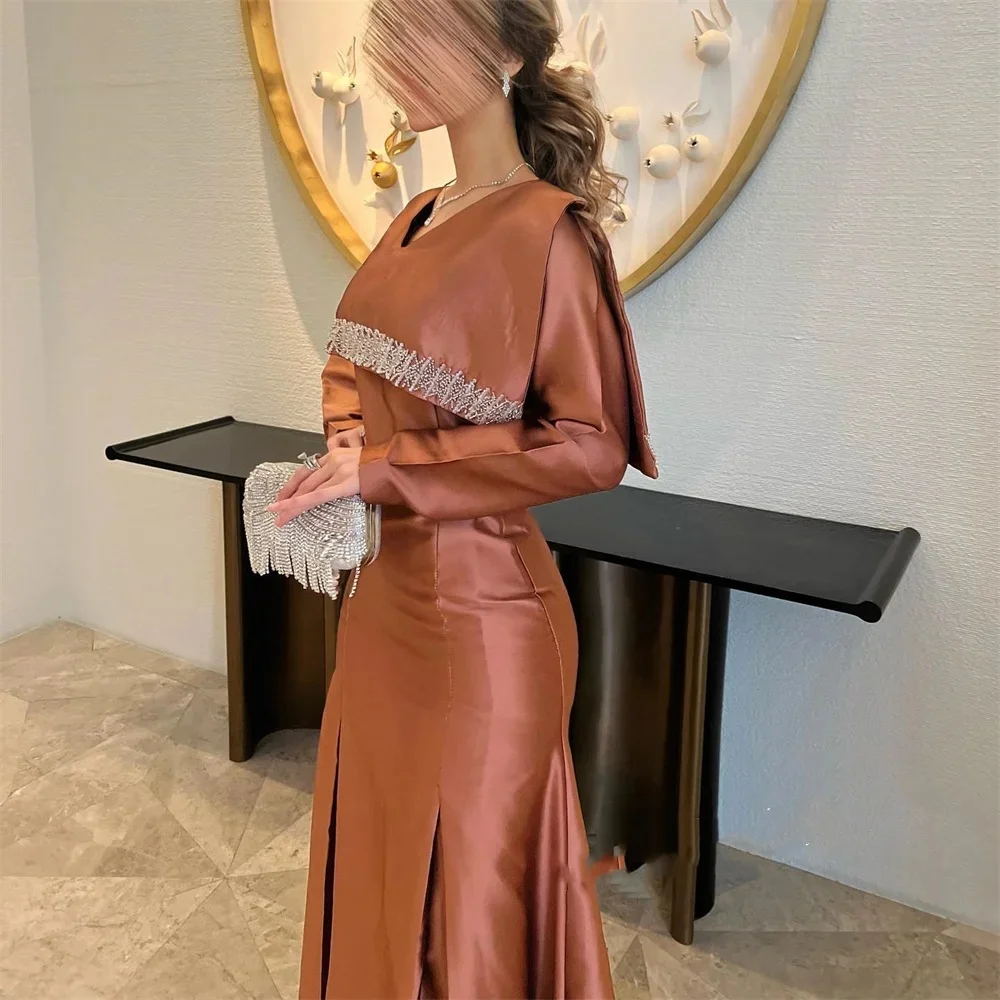 Elegant Long Satin Sequins Dress A-line V-Neck Evening Gowns Formal Evening Party Prom Dresses Customized
Elegant Long Satin Sequins Dress A-line V-Neck Evening Gowns Formal Evening Party Prom Dresses Customized