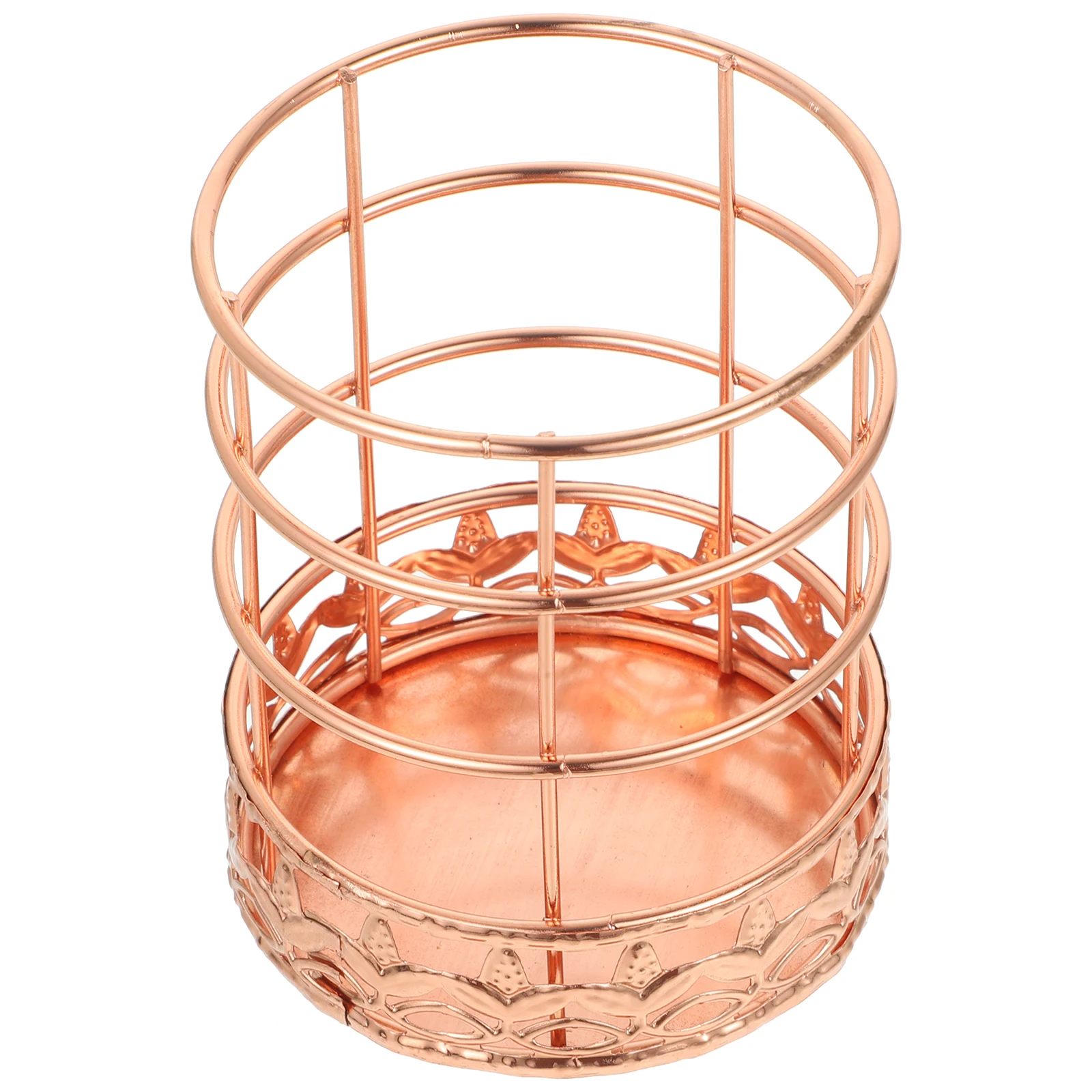 Metal Creative Pencil Holder Hollowout Design Pen Organizer For Desk Decorative Storage Container Rose Gold Office Use
Metal Creative Pencil Holder Hollowout Design Pen Organizer For Desk Decorative Storage Container Rose Gold Office Use