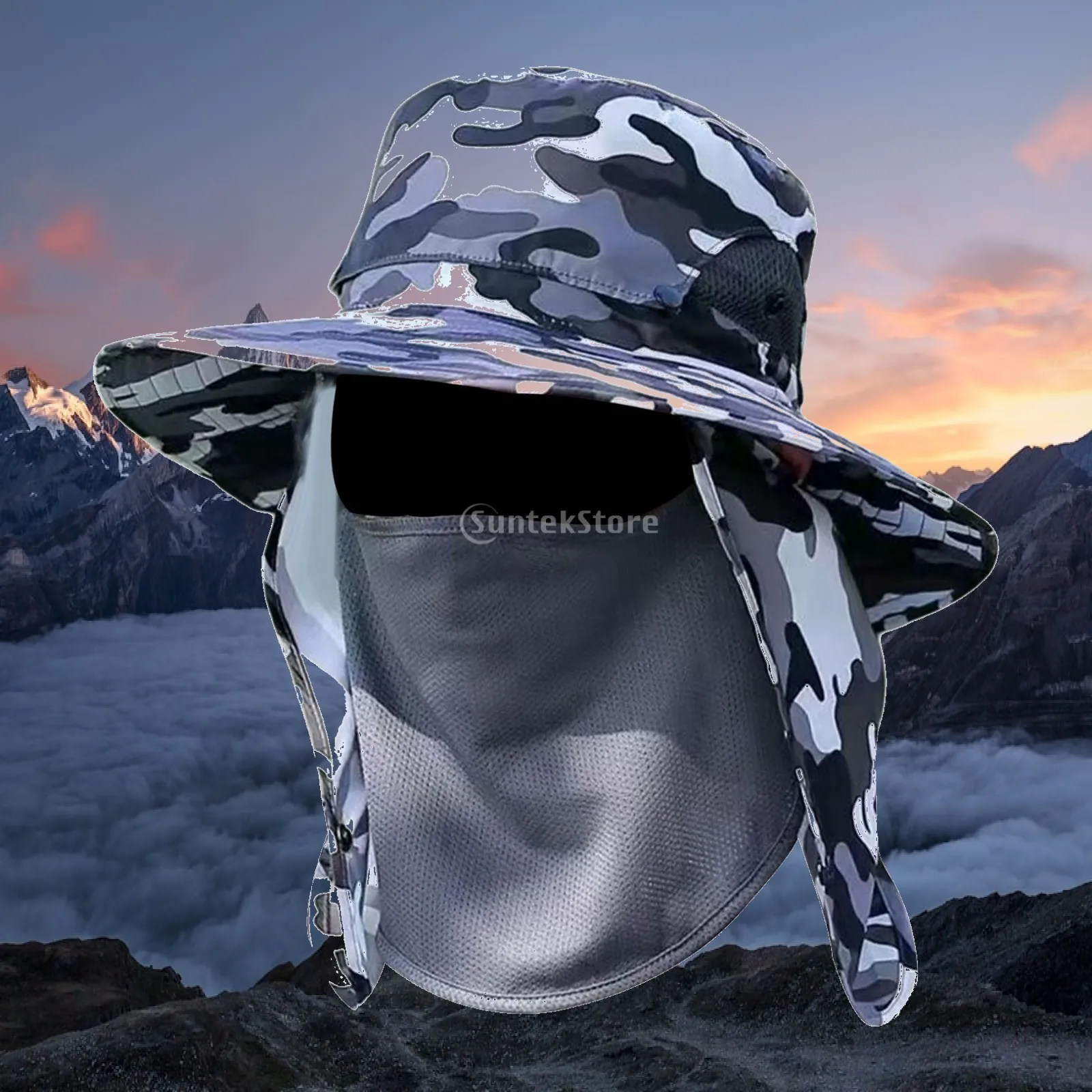 Sun Hat Bucket Hat Sun Protective Quick Dry with Removable Face Neck Flap Cover for Travel Camping Backpacking Women Men
Sun Hat Bucket Hat Sun Protective Quick Dry with Removable Face Neck Flap Cover for Travel Camping Backpacking Women Men