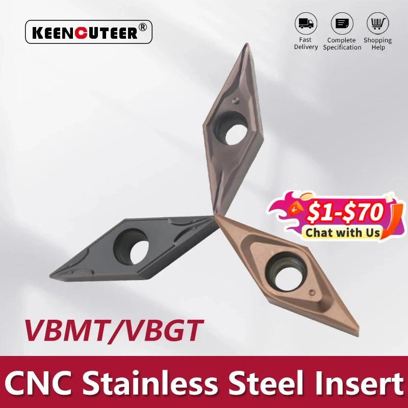 VBMT11 VBMT16 VBGT11 VBGT16 YZ15TF YZ735 Carbide Insert for SVJBR/L External Turning Tool Blade Stainless Steel Cutter CNC Lathe
VBMT11 VBMT16 VBGT11 VBGT16 YZ15TF YZ735 Carbide Insert for SVJBR/L External Turning Tool Blade Stainless Steel Cutter CNC Lathe