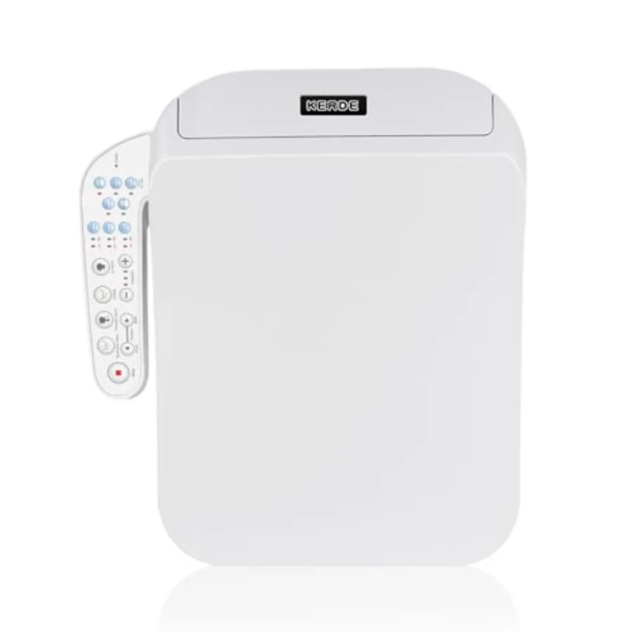 F30 Square Electric Bidet Seat Smart Toilet Cover with Heated Water Cleansing Warm Air Drying Constant Temperature Seat Adjusta
F30 Square Electric Bidet Seat Smart Toilet Cover with Heated Water Cleansing Warm Air Drying Constant Temperature Seat Adjusta