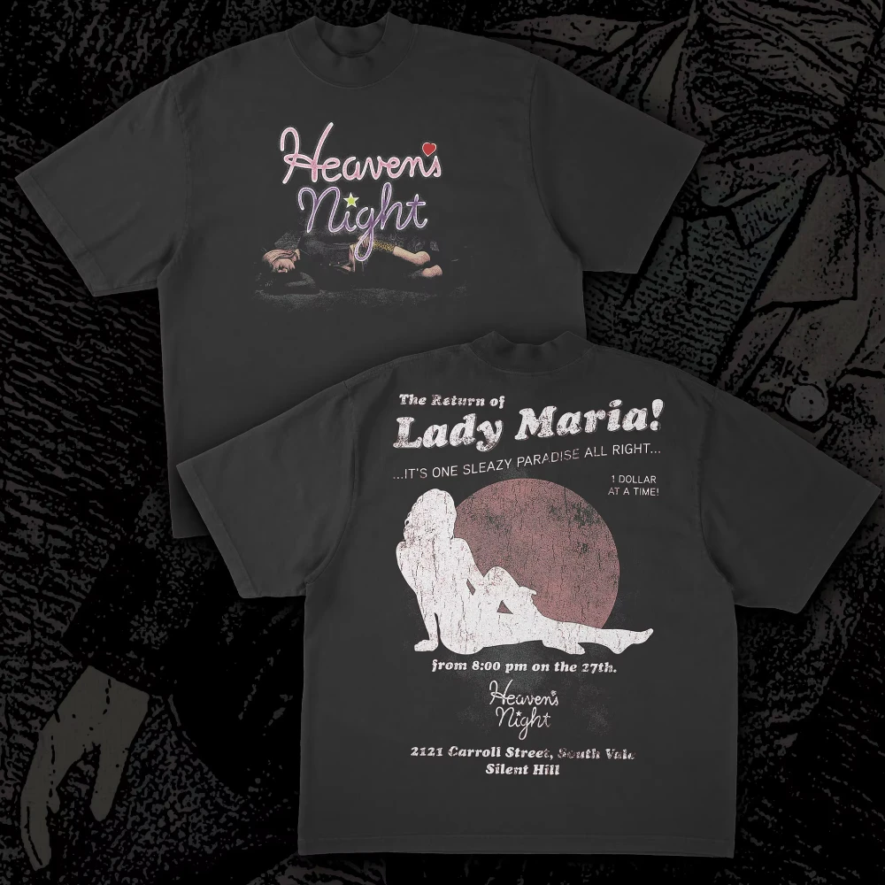 Silent Hill 2 TEE SH2 Футболки с короткими рукавами Уличные повседневные хлопковые мужские и женские игровые подарочные футболки с короткими рукавами в стиле хип-хоп
Silent Hill 2 TEE SH2 Футболки с короткими рукавами Уличные повседневные хлопковые мужские и женские игровые подарочные футболки с короткими рукавами в стиле хип-хоп
