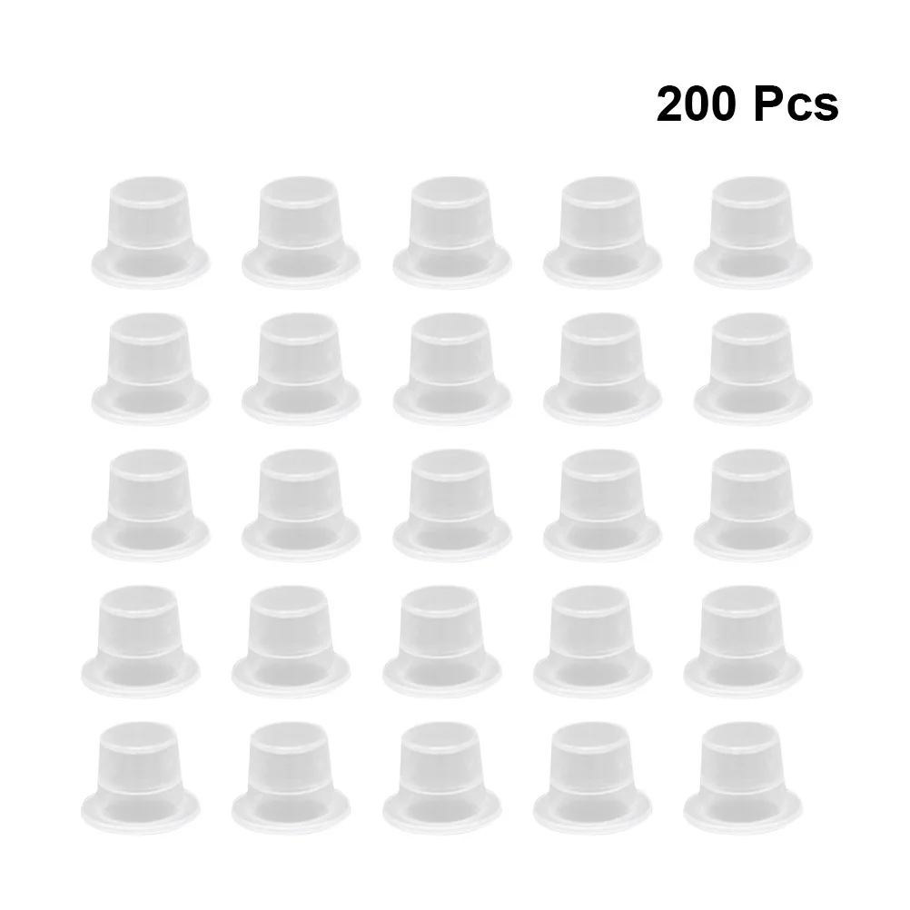 200Pcs Ink Cups Small Clear Plastic Pigment Containers Durable for Tattoo Eyebrow Ink Semi Supplies Kit
200Pcs Ink Cups Small Clear Plastic Pigment Containers Durable for Tattoo Eyebrow Ink Semi Supplies Kit
