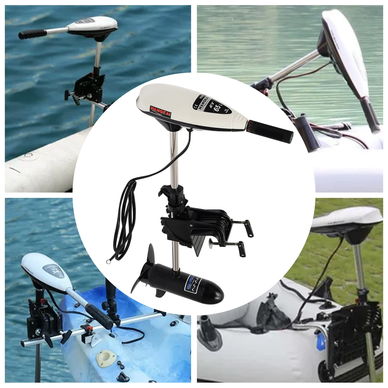 lectric Outboard Trolling Motor 65LBS With 40CM Short Shaft Brush Motor Suitable For Small Boats Inflatable Boat
lectric Outboard Trolling Motor 65LBS With 40CM Short Shaft Brush Motor Suitable For Small Boats Inflatable Boat