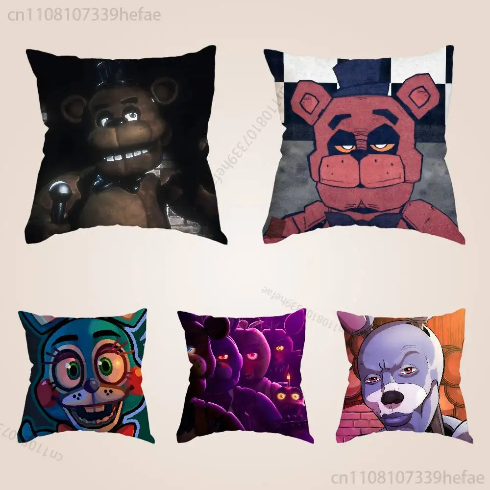 F-Five Nights at F-Freddys Throw Pillow Case For 45x45cm,55x55cm,30x30cm For Home Bedroom Decoration And Protector
F-Five Nights at F-Freddys Throw Pillow Case For 45x45cm,55x55cm,30x30cm For Home Bedroom Decoration And Protector