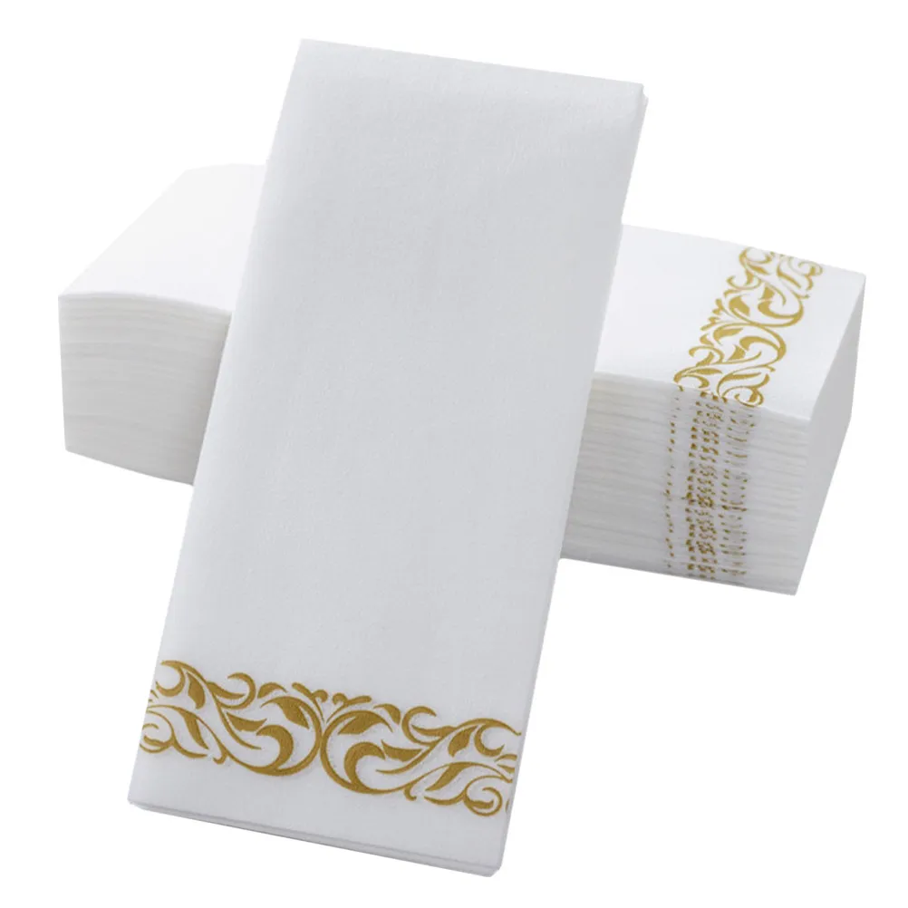 100Pcs Luxury Paper Napkins 40x30cm Thick Disposable Dinner Napkins for Wedding Party Banquet Hotel Restaurant
100Pcs Luxury Paper Napkins 40x30cm Thick Disposable Dinner Napkins for Wedding Party Banquet Hotel Restaurant