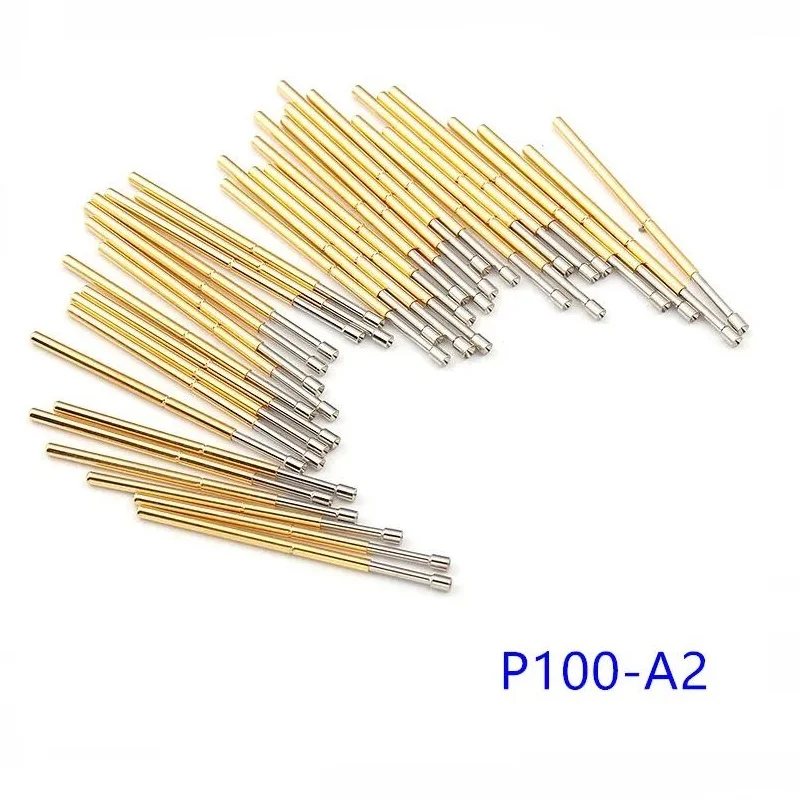 100PCS/Lot Spring Test Probe Pogo Pin P100 Series P100-A2/A3/B1/D2/D3/E2/E3/F1/G2/G3/H2/H3/H4/H5/H6/J1/LM2/Q1/Q2/M3/T2/T3
100PCS/Lot Spring Test Probe Pogo Pin P100 Series P100-A2/A3/B1/D2/D3/E2/E3/F1/G2/G3/H2/H3/H4/H5/H6/J1/LM2/Q1/Q2/M3/T2/T3