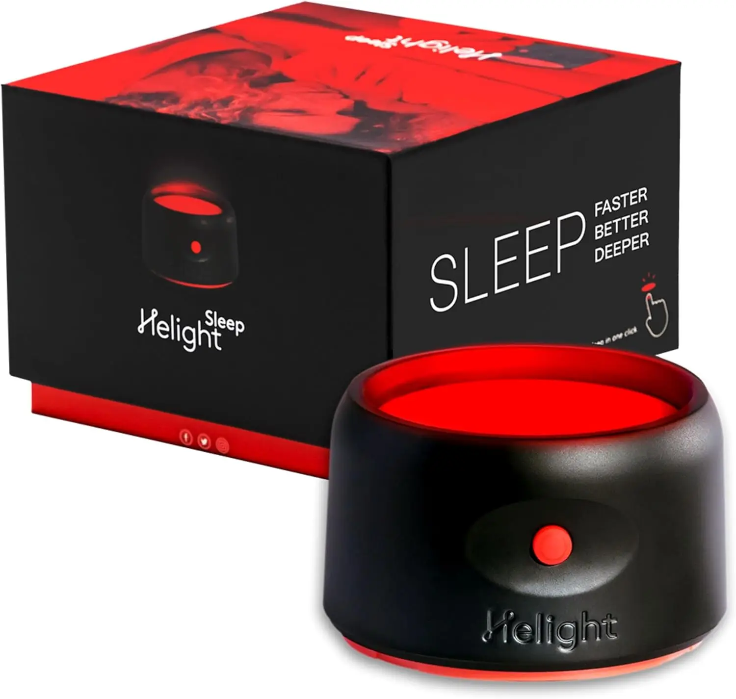Pure Red Light Sleep Aid Lamp - 630nm for Deep Relaxation & Better Sleep
Pure Red Light Sleep Aid Lamp - 630nm for Deep Relaxation & Better Sleep