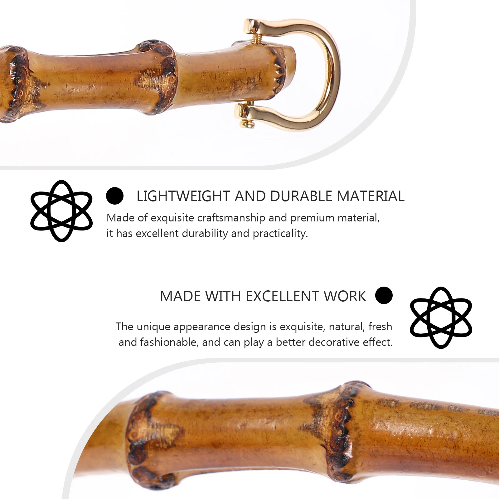 1Pcs Bamboo Bag Handles DIY Replacement Handle for Handbags Lightweight Durable Bag Strap Accessories Handles Replacement
1Pcs Bamboo Bag Handles DIY Replacement Handle for Handbags Lightweight Durable Bag Strap Accessories Handles Replacement