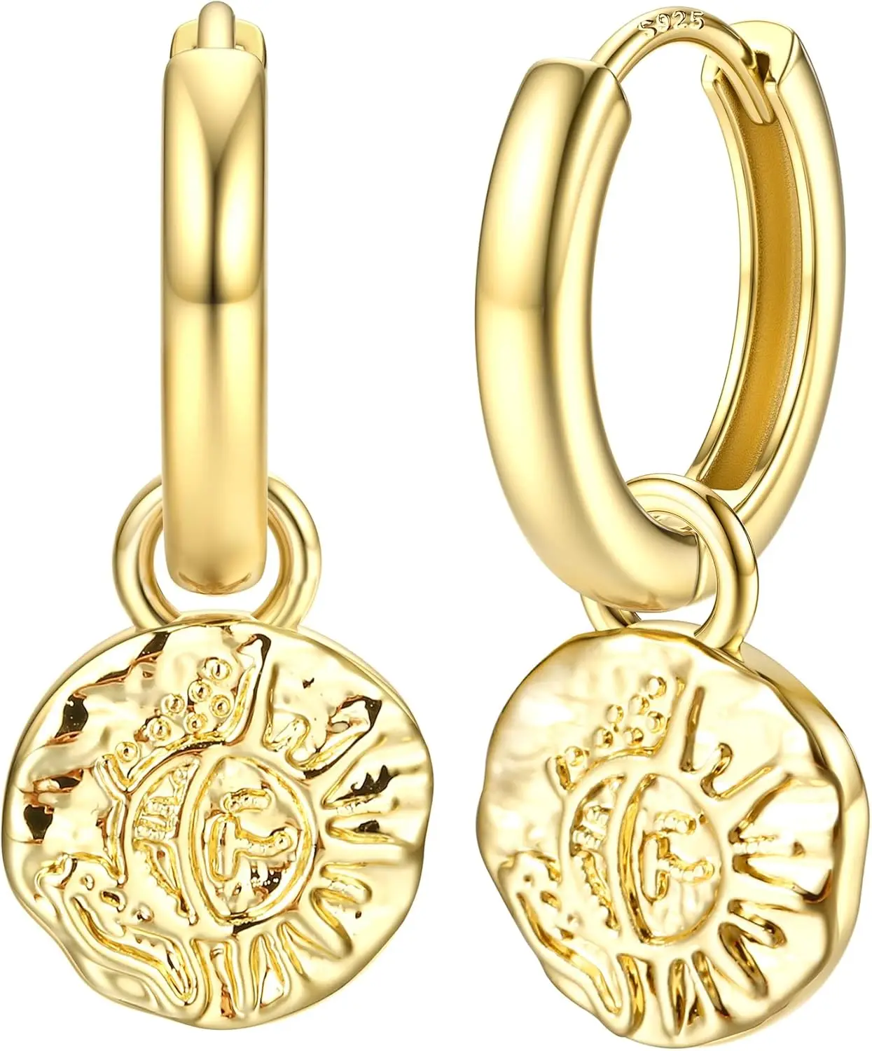 14K Gold Plated S925 Sterling Silver Post Earrings Lightweight Drop Dangle Hoop Hypoallergenic
14K Gold Plated S925 Sterling Silver Post Earrings Lightweight Drop Dangle Hoop Hypoallergenic