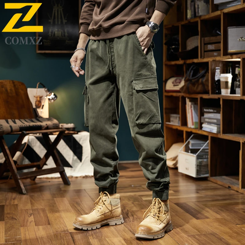 Fashion Cargo Pants Men New Retro Urban Functional Relaxed Fit Casual Sweatpants Outdoor Camping Breathable Statement Trousers
Fashion Cargo Pants Men New Retro Urban Functional Relaxed Fit Casual Sweatpants Outdoor Camping Breathable Statement Trousers