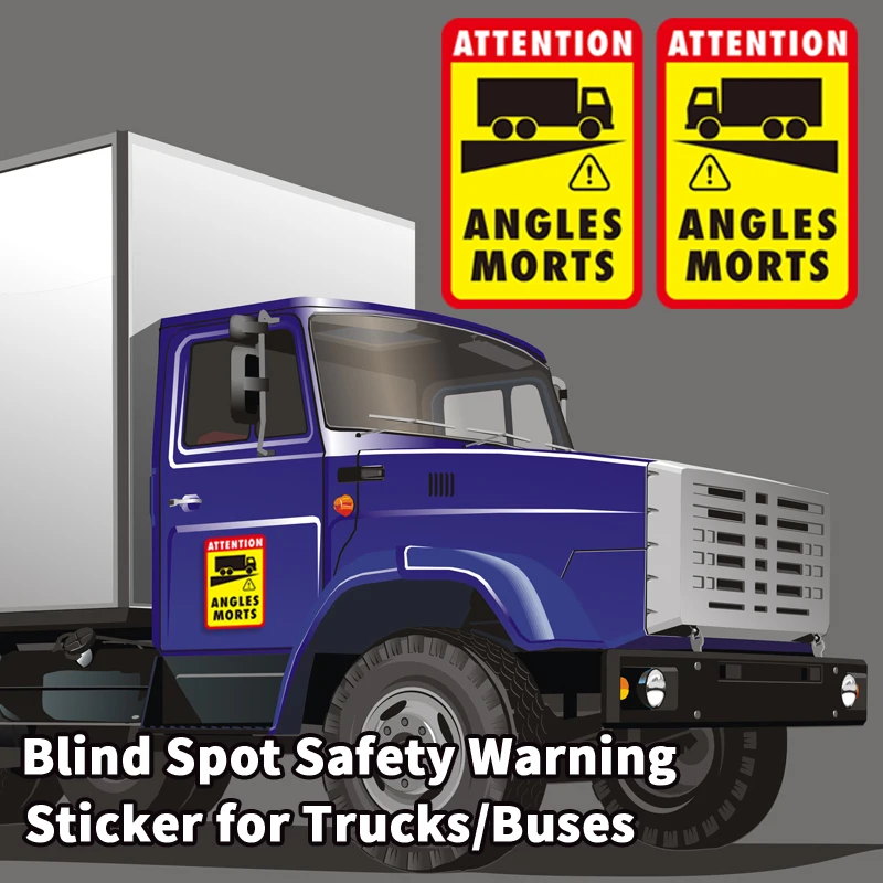 Blind Spot Sticker, "Do Not Approach" Warning Decals for Trucks Cars Vehicles, Reflective Safety Signs for Mirrors/Doors (2 Pcs)
Blind Spot Sticker, "Do Not Approach" Warning Decals for Trucks Cars Vehicles, Reflective Safety Signs for Mirrors/Doors (2 Pcs)