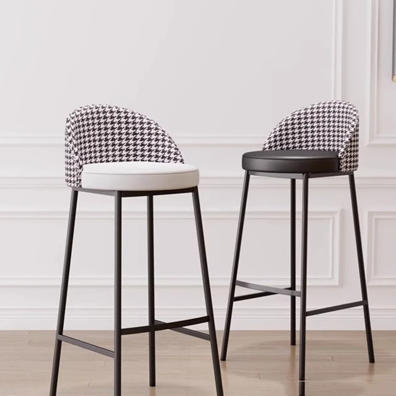 Reception Banks Bar Stool Dining Nordic High Luxury Kitchen Counter Stools Ergonomic Modern Cadeiras Luxury Furniture XR50BY
Reception Banks Bar Stool Dining Nordic High Luxury Kitchen Counter Stools Ergonomic Modern Cadeiras Luxury Furniture XR50BY