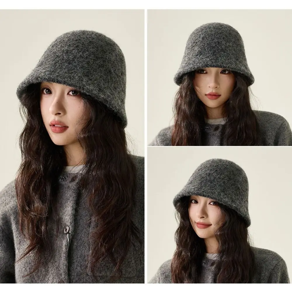 Versatile Vintage Bucket Hat Warm Korean Style Panama Hat Foldable Breathable Felt Hat for Women
Versatile Vintage Bucket Hat Warm Korean Style Panama Hat Foldable Breathable Felt Hat for Women