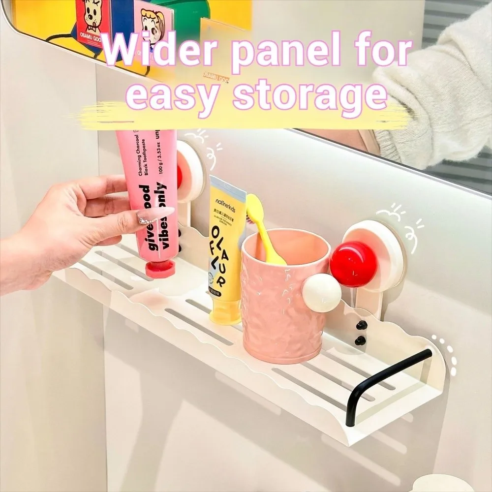 Dopamine Bathroom Storage Rack Wall Mounted Detachable Suction Cup Storage Shelf Reusable Drainable Shower Shampoo Rack Toilet
Dopamine Bathroom Storage Rack Wall Mounted Detachable Suction Cup Storage Shelf Reusable Drainable Shower Shampoo Rack Toilet